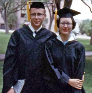 Darlene Raicevich and Richard Rising 1957